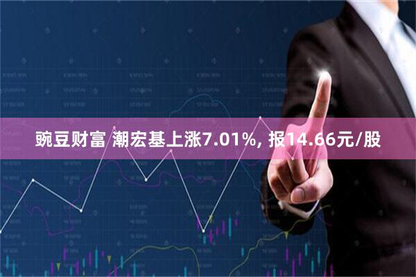 豌豆财富 潮宏基上涨7.01%, 报14.66元/股